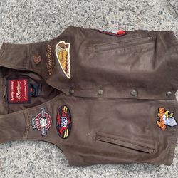 Indian Motorcycle Leather Vest 