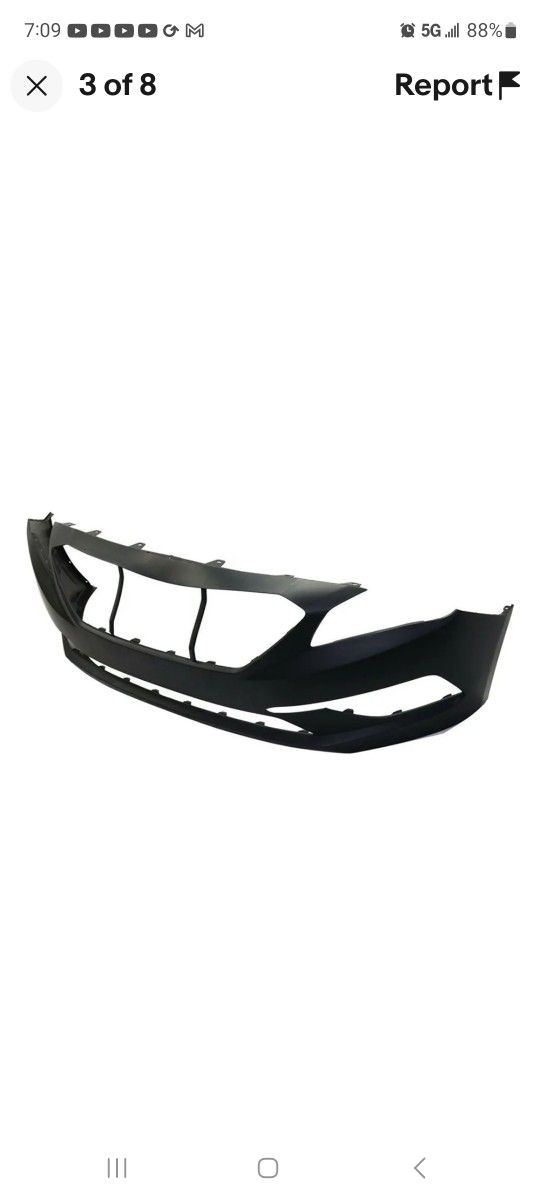 Hyundai Sonata New Front Bumper 2015 To 2017