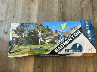 Badminton set for 4