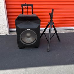 Ion PA Speaker With Stand 15 In. 