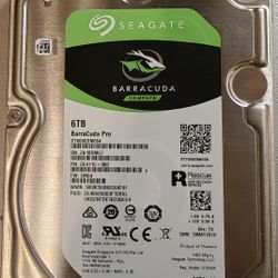 Seagate 6TB Barracuda Compute PRO new