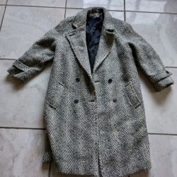 Vintage Paul Levy 100(% Wool Medium Ladies Coat