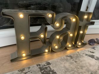 Eat light signs
