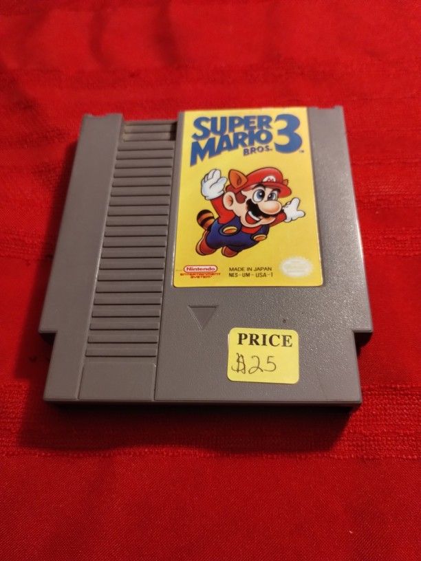 Nintendo Game Super Mario Bros 3
