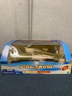 2002 Hasbro Star Wars Return of the Jedi A-Wing Fighter with Pilot figure (NEW)