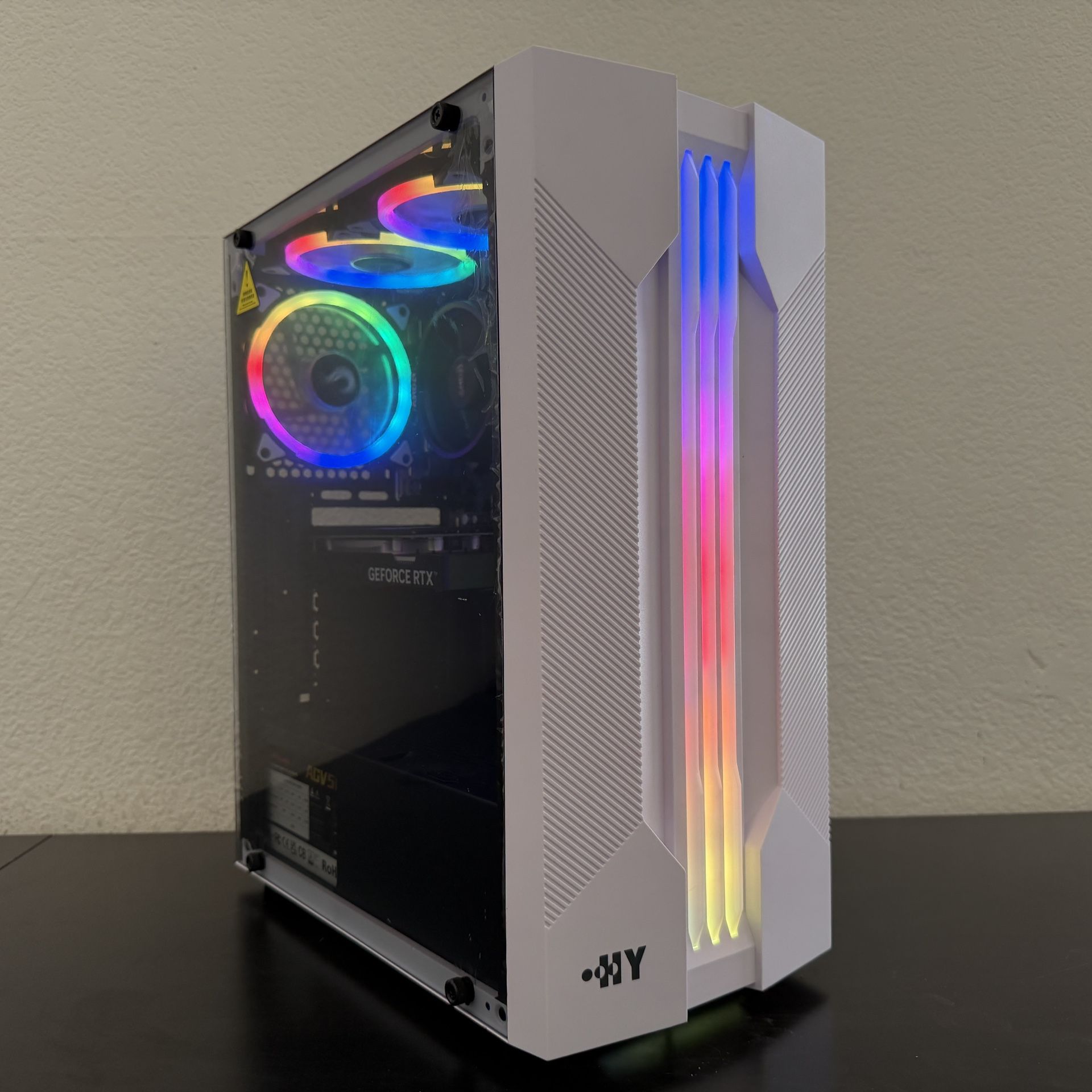 ULTRA FAST Midrange RTX Gaming PC Computer (Ryzen 5 5500, RTX 3050, 16GB RAM, 512GB NVMe + 1TB HDD)