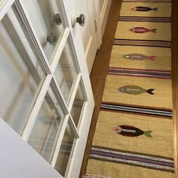 Vintage Wool Rug Runner