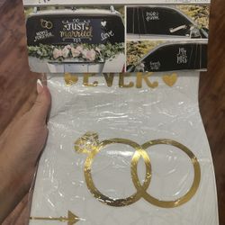 Just Married Car Clings