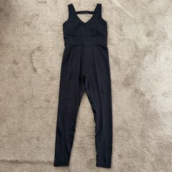 NWT Fabletics Black Motion365 Onesie Jumpsuit