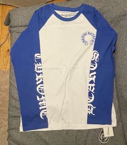 Chrome Hearts Long Sleeve Blue/White - M
