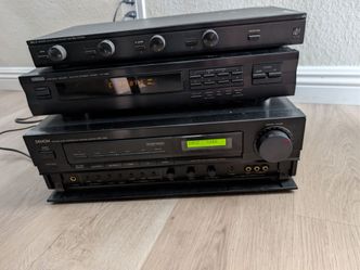 Denon + Yamaha Home Audio Stereo Bundle