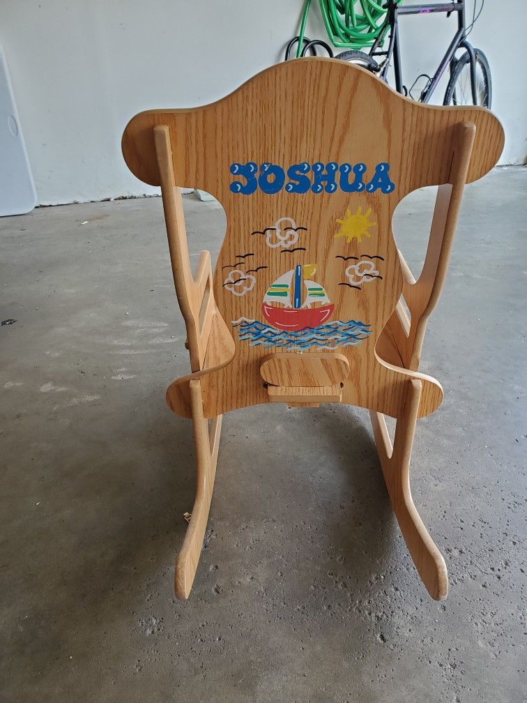 Wood Children's Rocking CHAIR