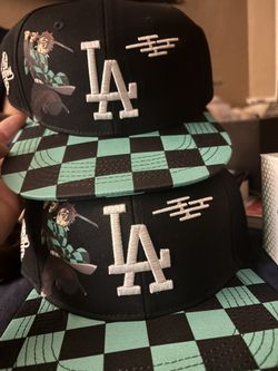 Demon Slayer Dodgers Hat Special Collab