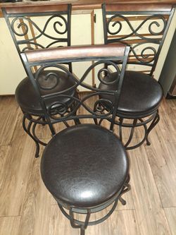 Bar stools  30" three of them