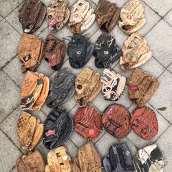Baseball Gloves $30 Each Firm Have More Baseball And Softball Equipment Available 