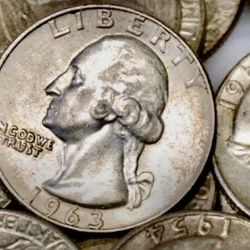 25 cents 1963. Collectible Coin USA 