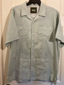 vintage Howler Brothers Guayabera men’s shirt excellent for any occasion