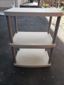 3 Tier Plastic Shelf