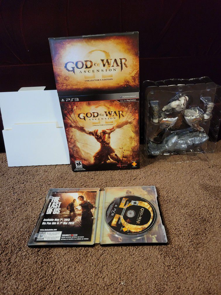 God Of War Ascension Collector's Edition CIB Complete Mint Sony Playstation 3 PS3