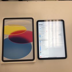 Apple iPad 10th Gen 64gb W Case