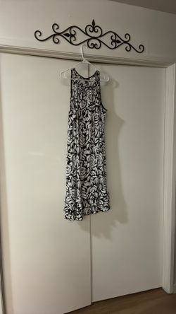 Black and White Dress