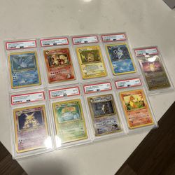 Vintage Pokemon Slabs - read