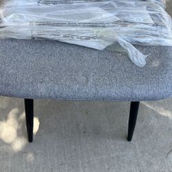 Gray Modern Chair - Brand New 