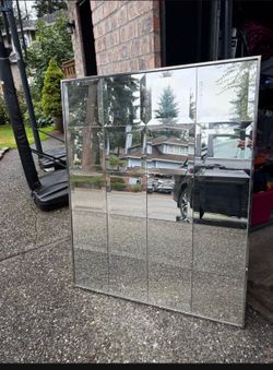 Free Beveled Mirrors (2) Heavy Restoration Hardware