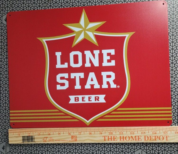 16x12 LONE Star Beer Signs
