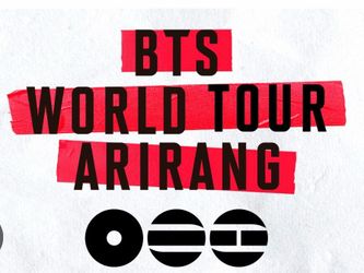 2 BTS concert tickets for Sep 1st. Serious inquiries only.