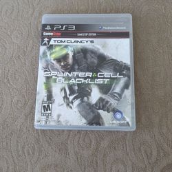 Tom Clancy's Splinter Cell Blacklist PS3 GameStop Edition