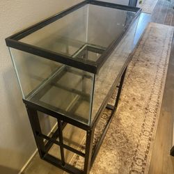 Terrarium w/ Stand – 1.5 x 3 ft – Clean – $150