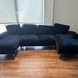 Navy Detachable Sofa