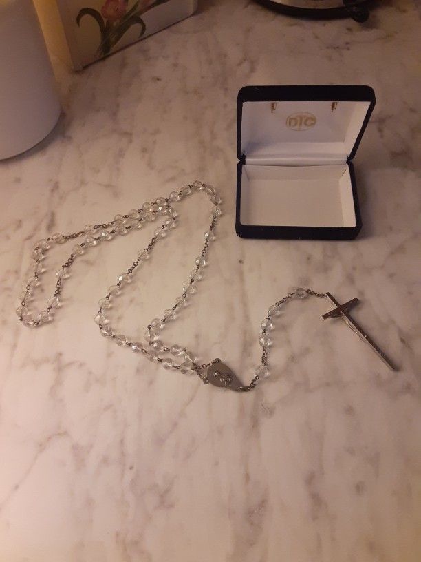 Rosary Beads With A Crucifix DTC Brand Made In Italy