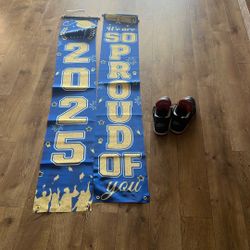 Graduation Banner 3 Pcs