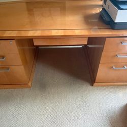 Dania Desk and Credenza