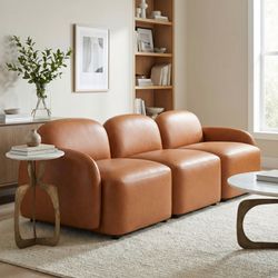 Cleo Brown Modular Sofa