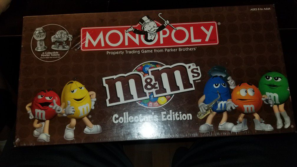 M&Ms Monopoly Board Game (2004) Collectors Edition, Brand New 