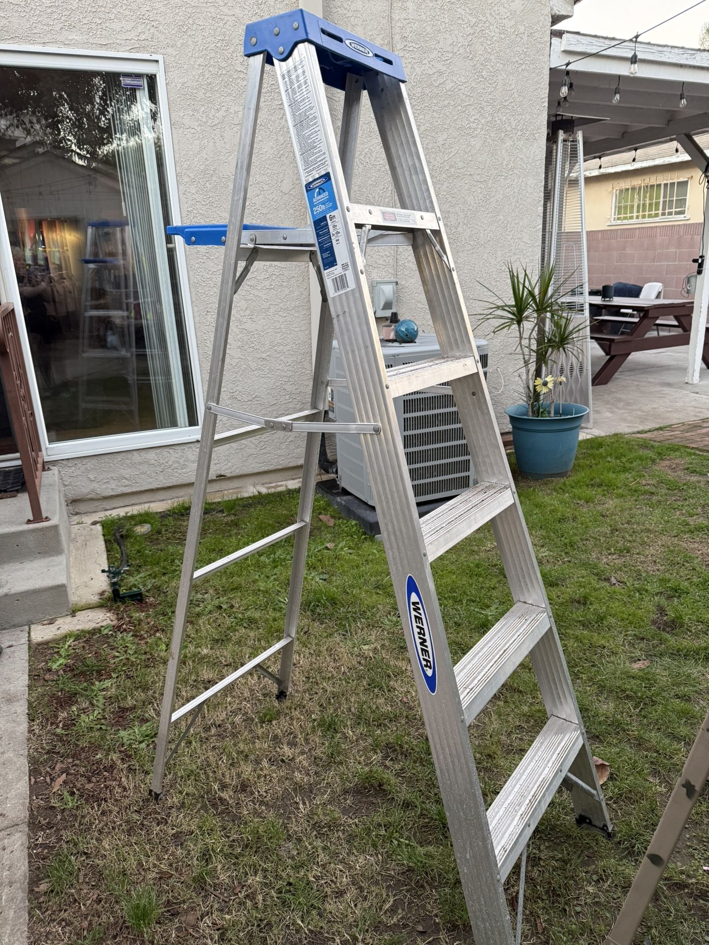 6ft Aluminum Werner ladder 