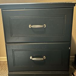 Navy blue twin bedroom set