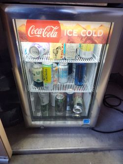 Small Coca-Cola Refrigerator