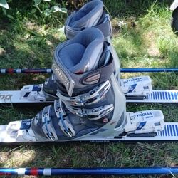 Olin Comp CRX Skis with Tyrolia 290D Bindings and Nordica Boots