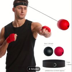 Boxing Reflex Training Balls With Adjustable Headband