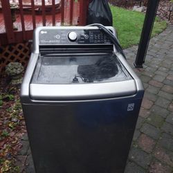 LG 4.8 Cu.ft. Graphite Steel Top Load Washer Mode# WT7305CV