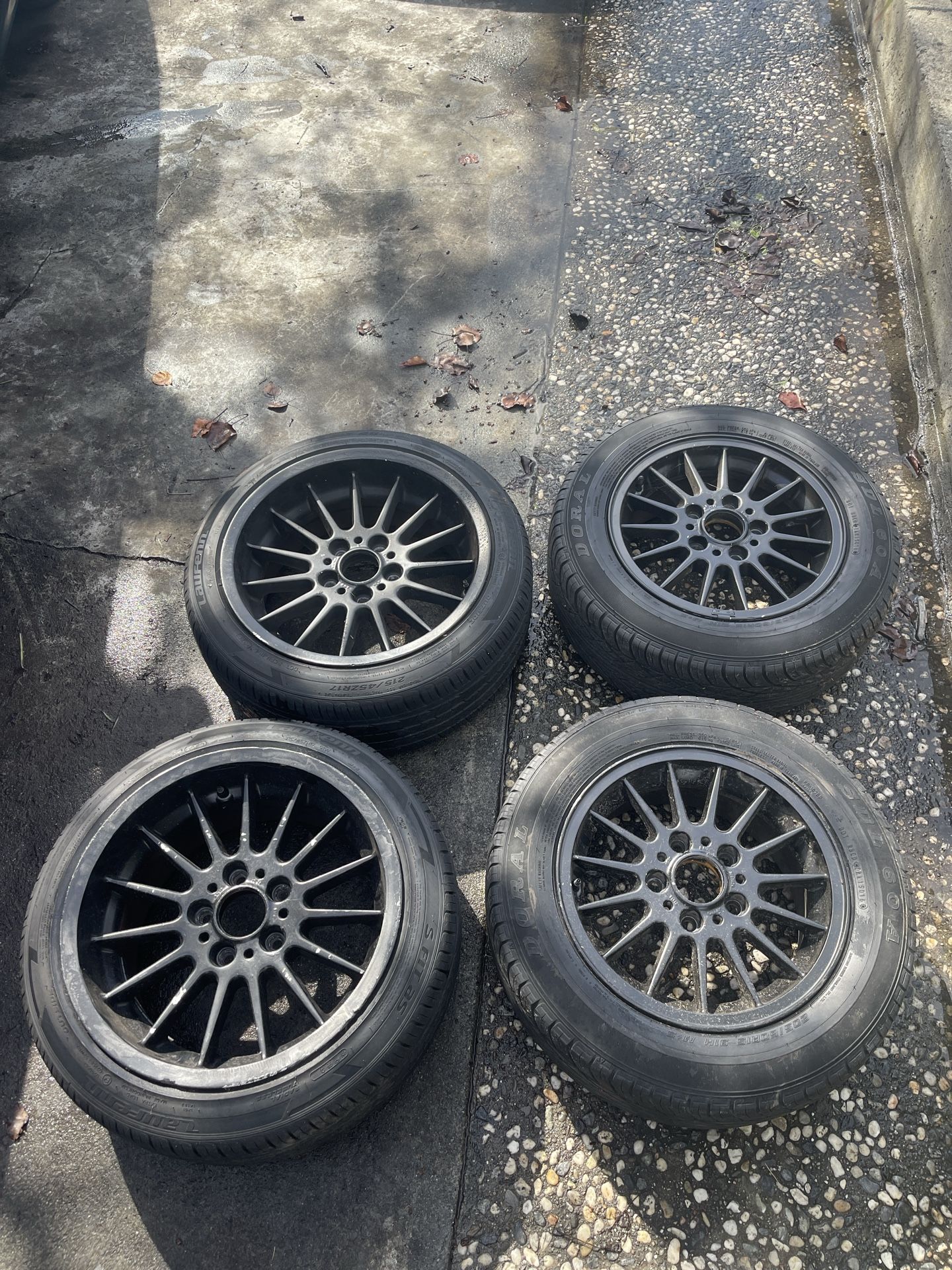 BMW Style 32 Staggered Set Of Wheels