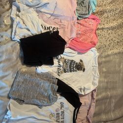 Girls Justice Lot Shirts 6-7