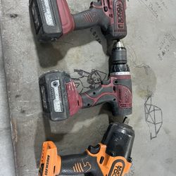 Matco 20 Volt 3/8,1/2 Impact And Drill