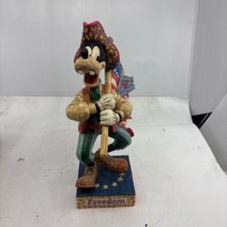 Jim Shore Walt Disney Showcase Goofy Figure Stars and Stripes of Freedom No Box