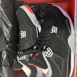 Jordan Bred 4 Size 10