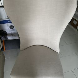 West Elm Wingback Chair Used